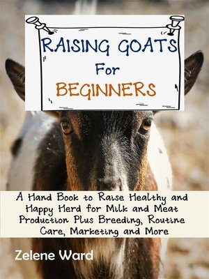 cover image of Raising Goats for Beginners